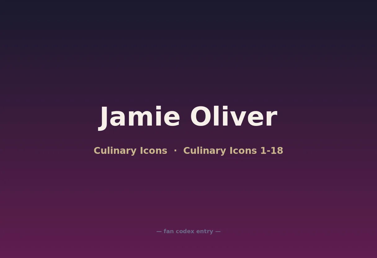 Jamie Oliver