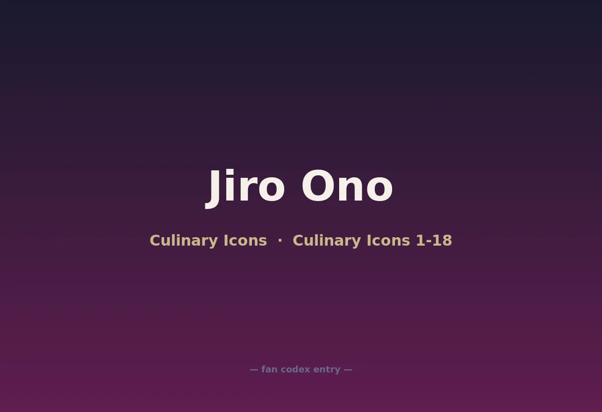 Jiro Ono