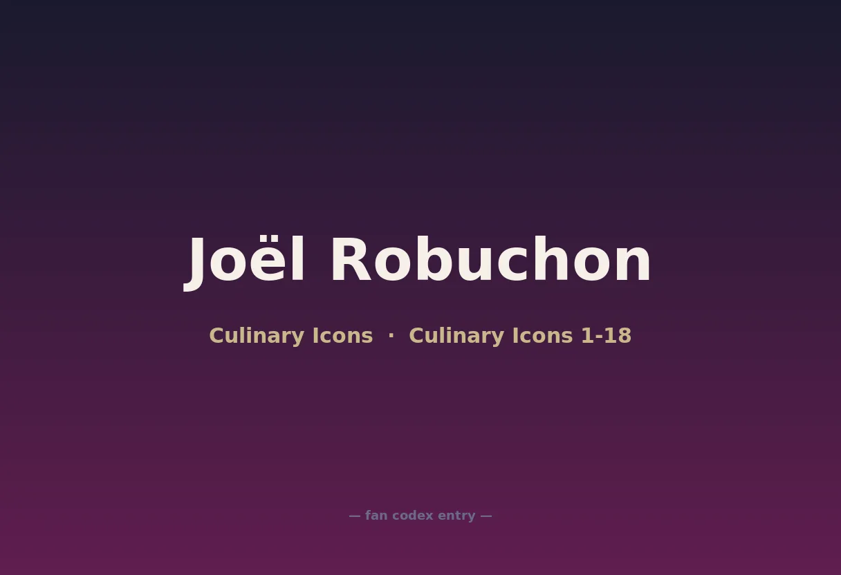 Joël Robuchon
