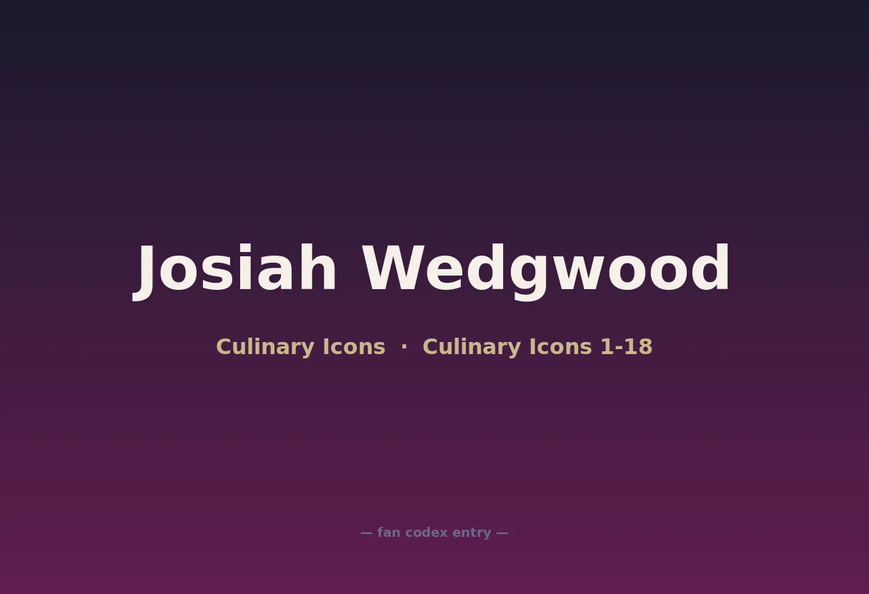 Josiah Wedgwood